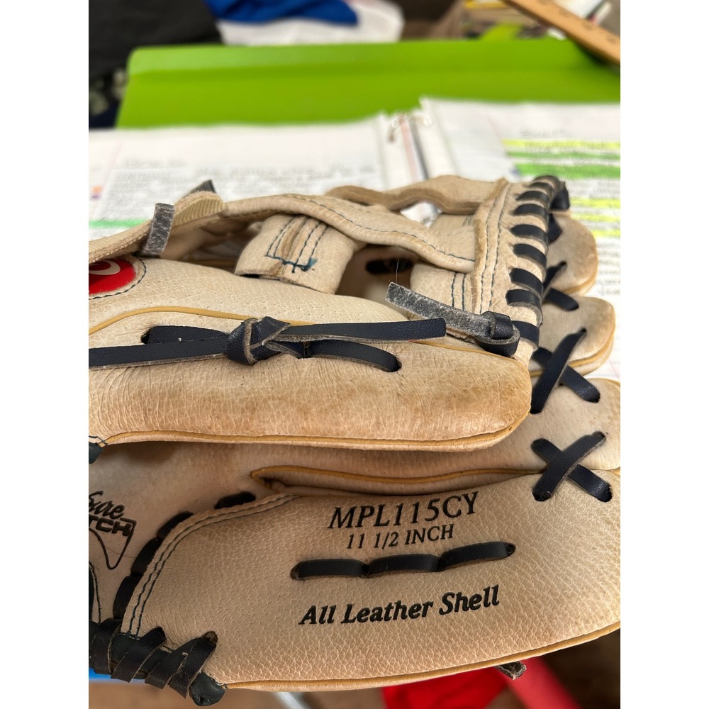 Rawlings Sure Catch Christian Yelich Model MPL115CY 11.5 Inch Baseball Glove Tan